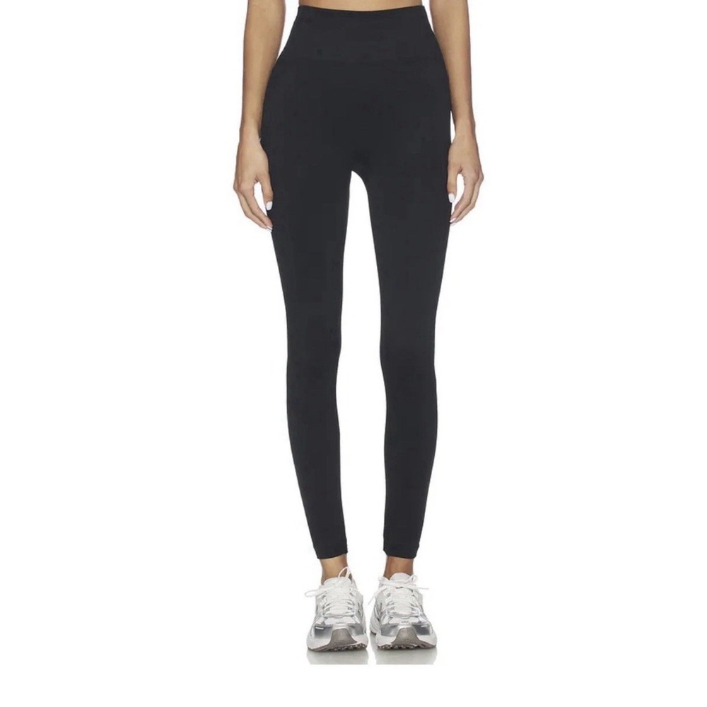 NEW Spanx Look At Me Now Black High Rise Seamless Leggings Women's Sz Medium